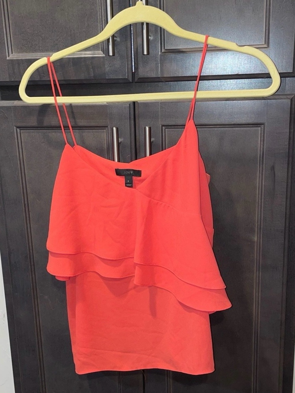 J.Crew Ruffle Camisole Tank Top